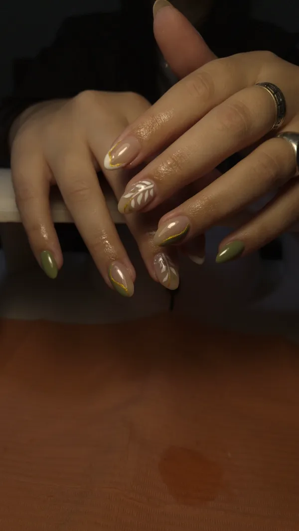 Diseño de uñas hecho en Butterfly Nails